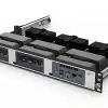 UM-INT-209 - Kit de montage en rack x3 Intel NUC | Grand | 19 pouces | 1.33U
