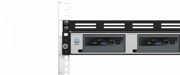 UM-INT-209 - Kit de montage en rack x3 Intel NUC | Grand | 19 pouces | 1.33U