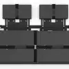 UM-DEL-202 - Kit de montage en micro-rack | 19 pouces | 1.00U pour DELL OptiPlex 3000 / 5000 / 7000 / 9000