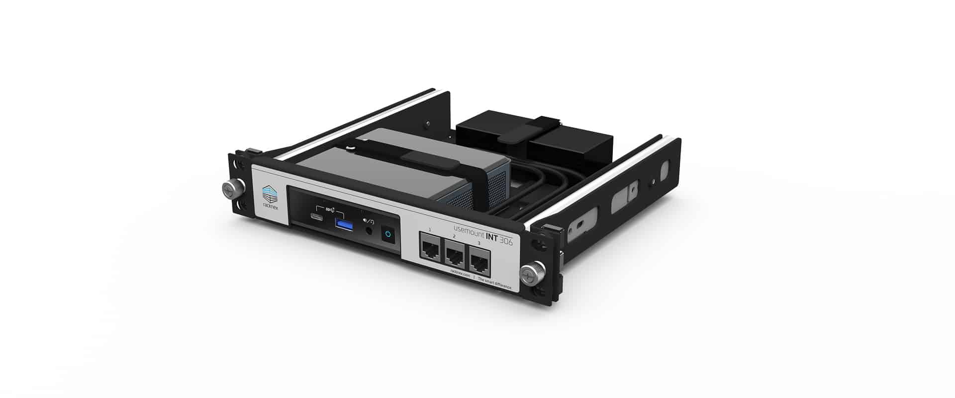 UM-INT-306 - Kit de montage en rack Intel NUC 10″ | Mince | 3x ...