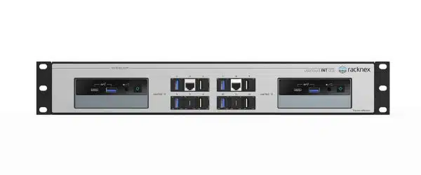 UM-INT-001 - Kit de montage en rack Intel NUC 19″ | 2x emplacement NUC | 12x connecteur | 1,66U