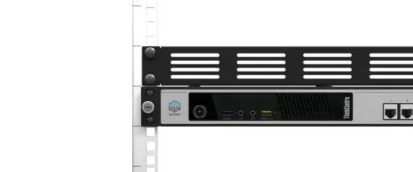 UM-LEN-203 - Kit de montage en rack Lenovo ThinkCentre Tiny, kit de montage en rack ThinkStation Tiny 19 pouces | 10x connecteur | 1.00U