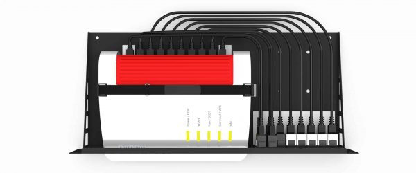 NM-AVM-012 - Kit de montage en rack 19 pouces pour FRITZ!Box 5590 fibre