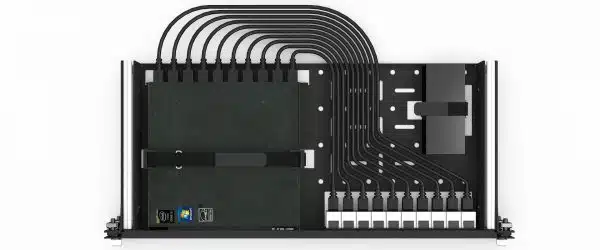 UM-LEN-203 - Kit de montage en rack Lenovo ThinkCentre Tiny, kit de montage en rack ThinkStation Tiny 19 pouces | 10x connecteur | 1.00U