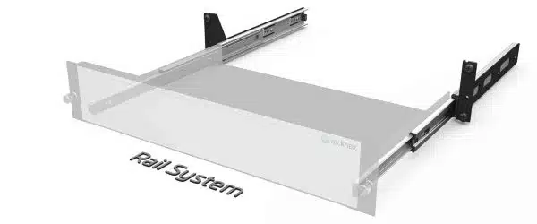 zr-rak-004 - Système de rails | Rallonge de rail 300 mm